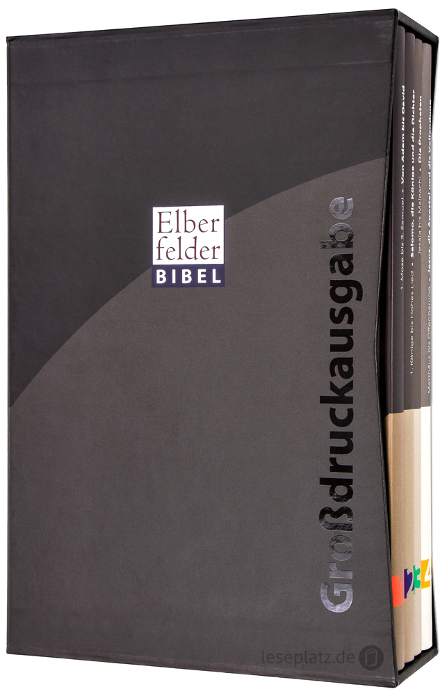 Elberfelder Bibel 2006 - Großdruckausgabe in 4 Bänden