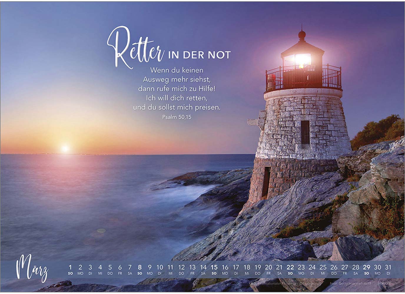 Die Liebe bleibt 2026 - Wandkalender
