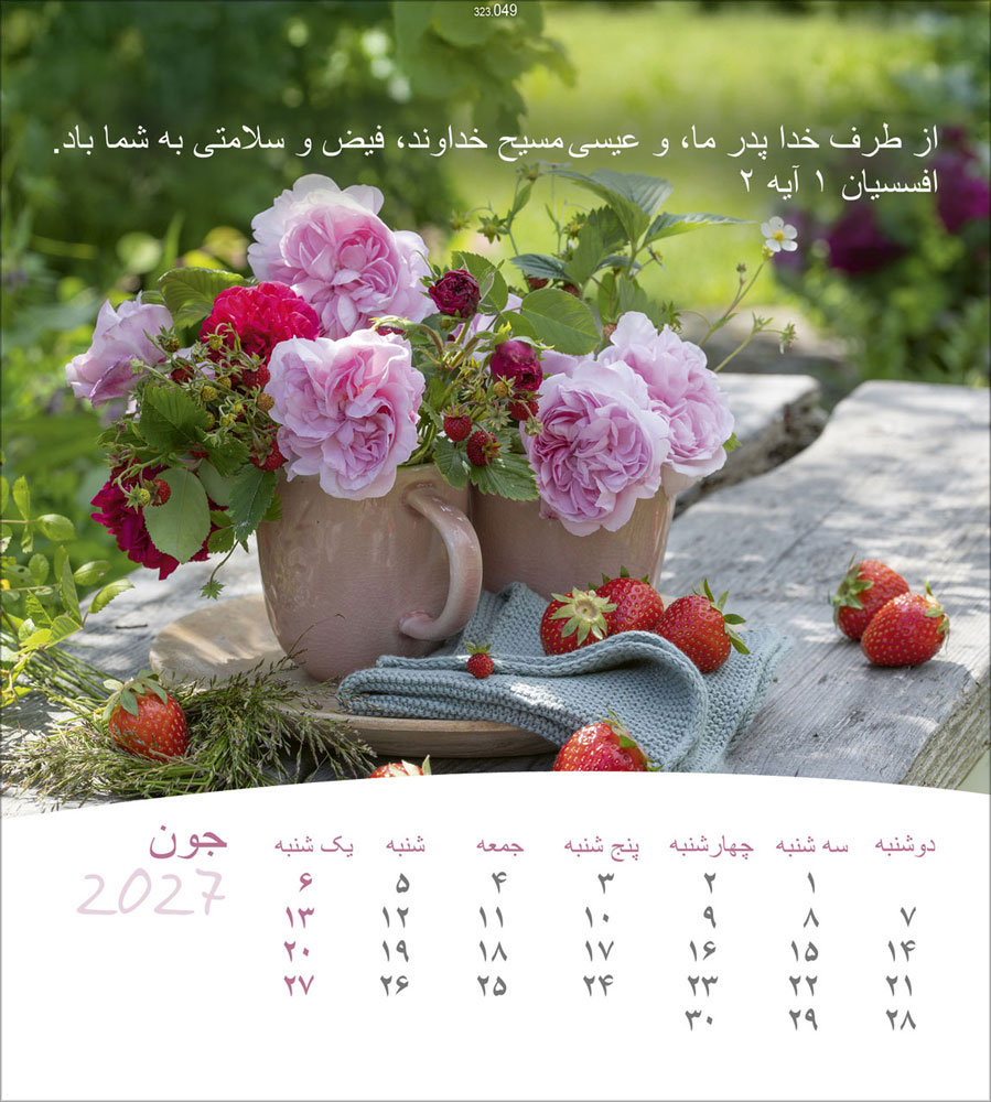 Leben für Dich 2027 - Verteilkalender (Dari)