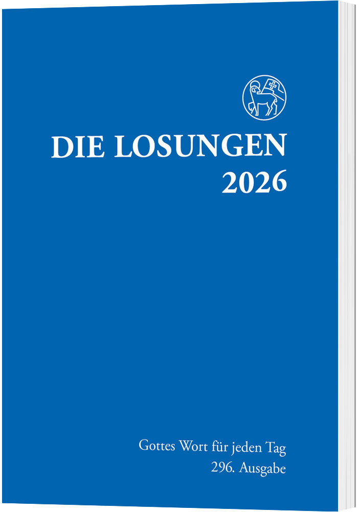 Losungen 2026 dunkelblau -Normalausgabe