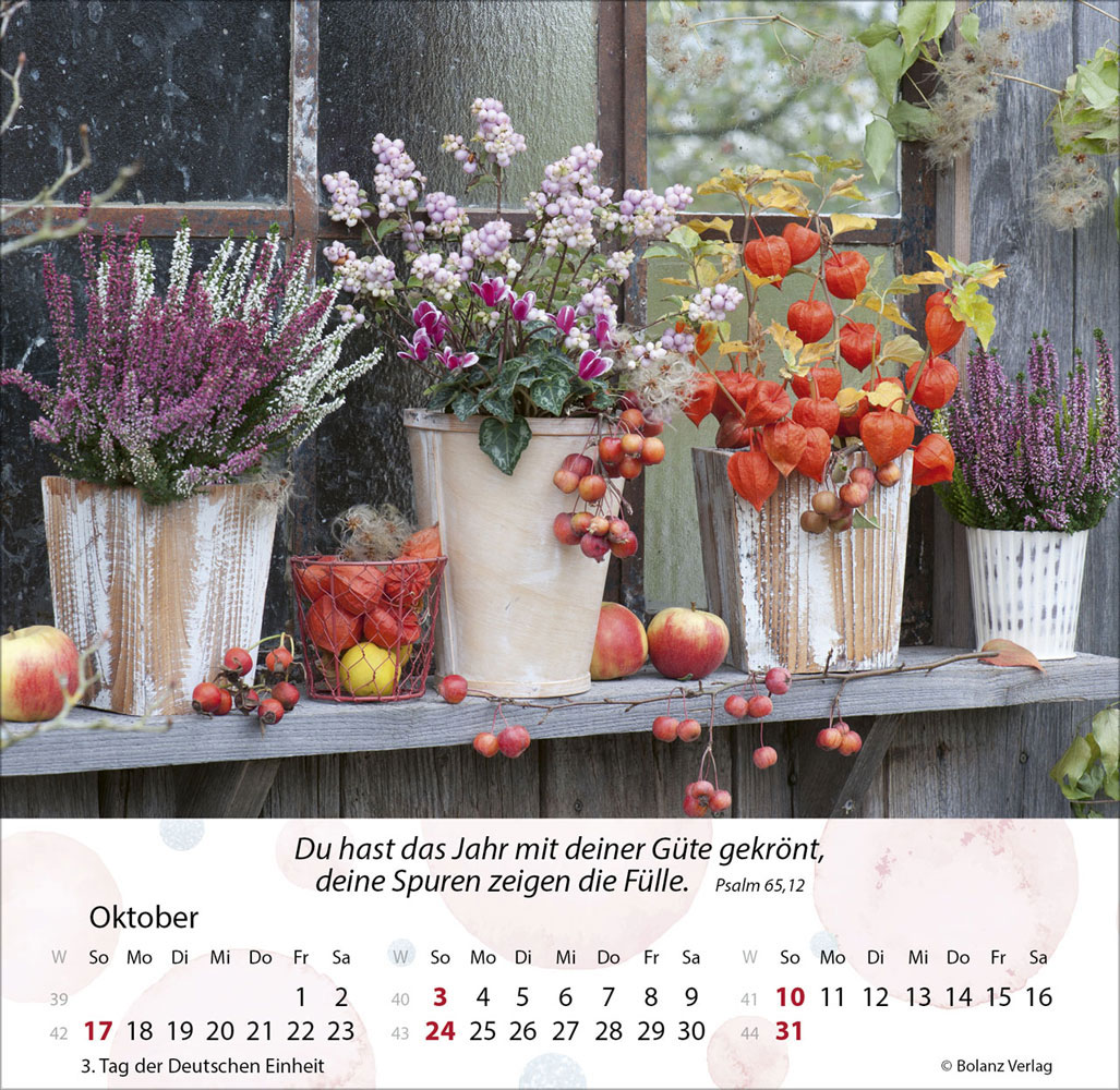 Gärten 2027 - Tischkalender
