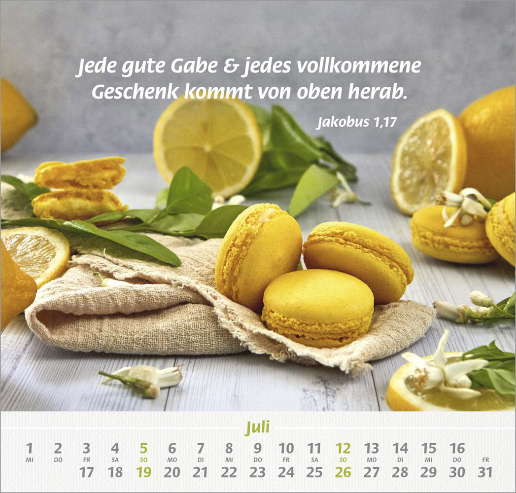 Denn du bist bei mir 2026 - Grossdruck-Kalender