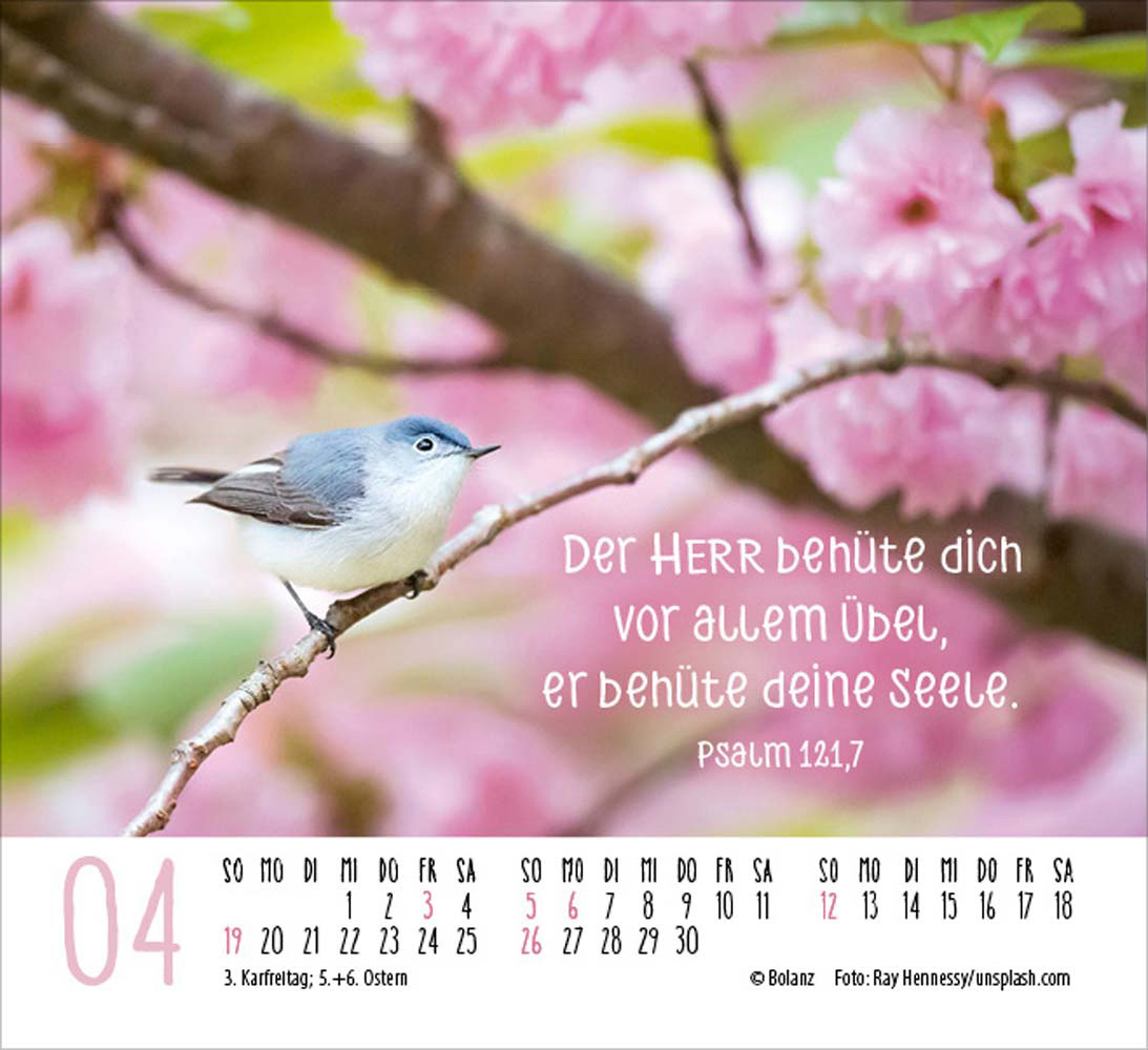 Atempause 2026 - Minikalender