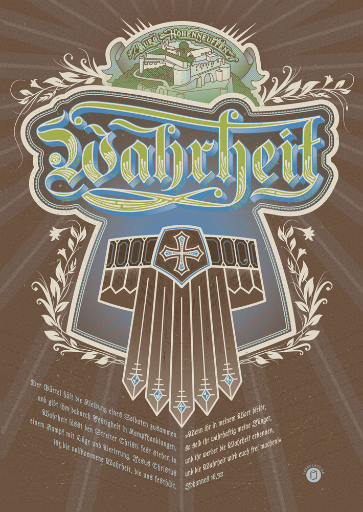 Poster "Gürtel der Wahrheit"