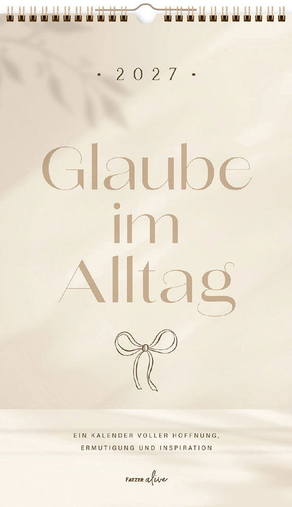 Glaube im Alltag 2027 - Posterkalender