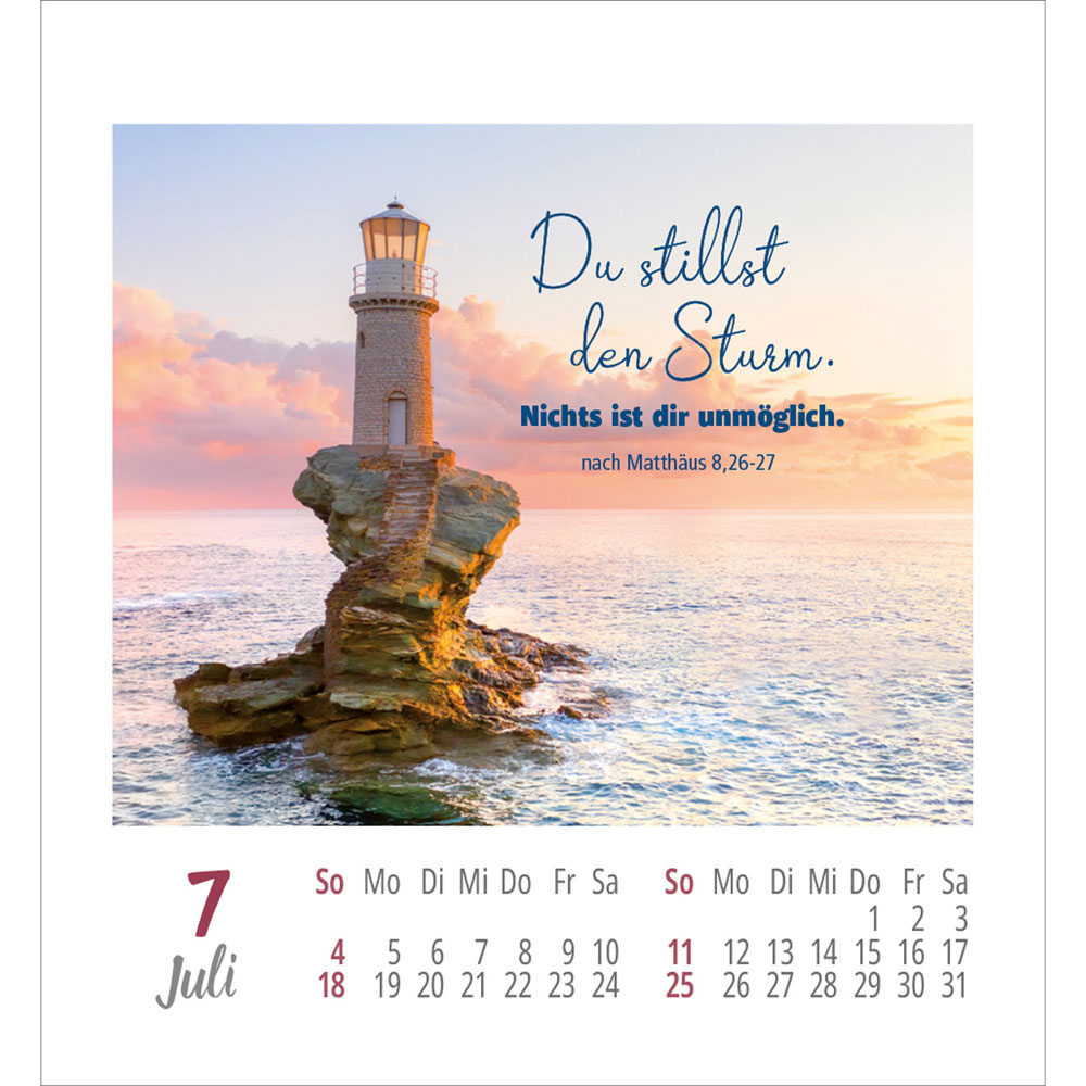 Frei sein & leben 2027 - Aufkleber-Kalender