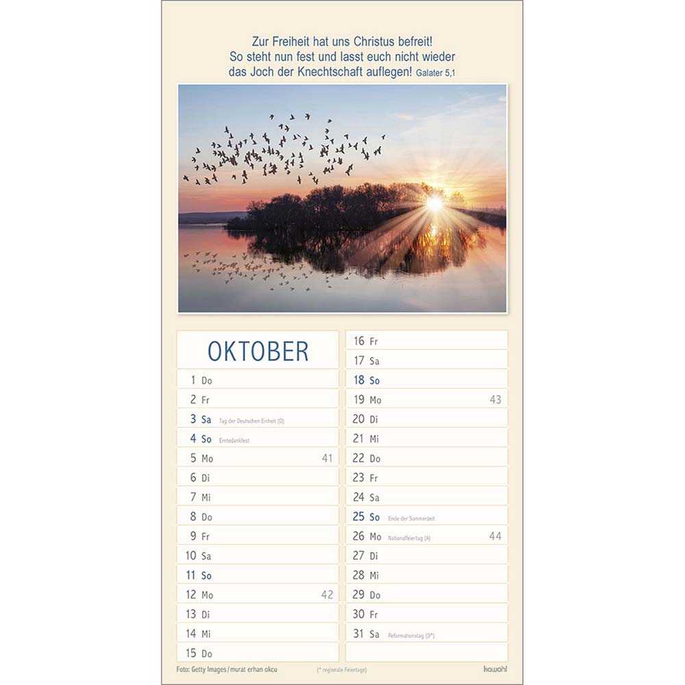 Meine Zeit in seinen Händen 2026 - Wandkalender