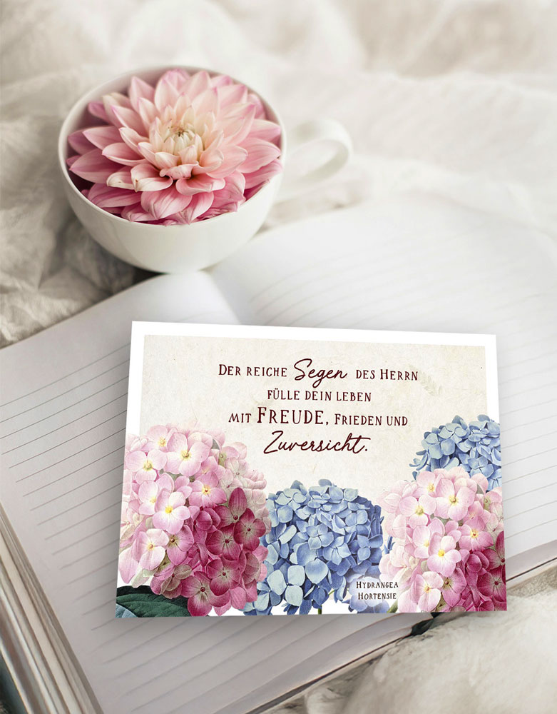 Postkarte "Der reiche Segen des HERRN"