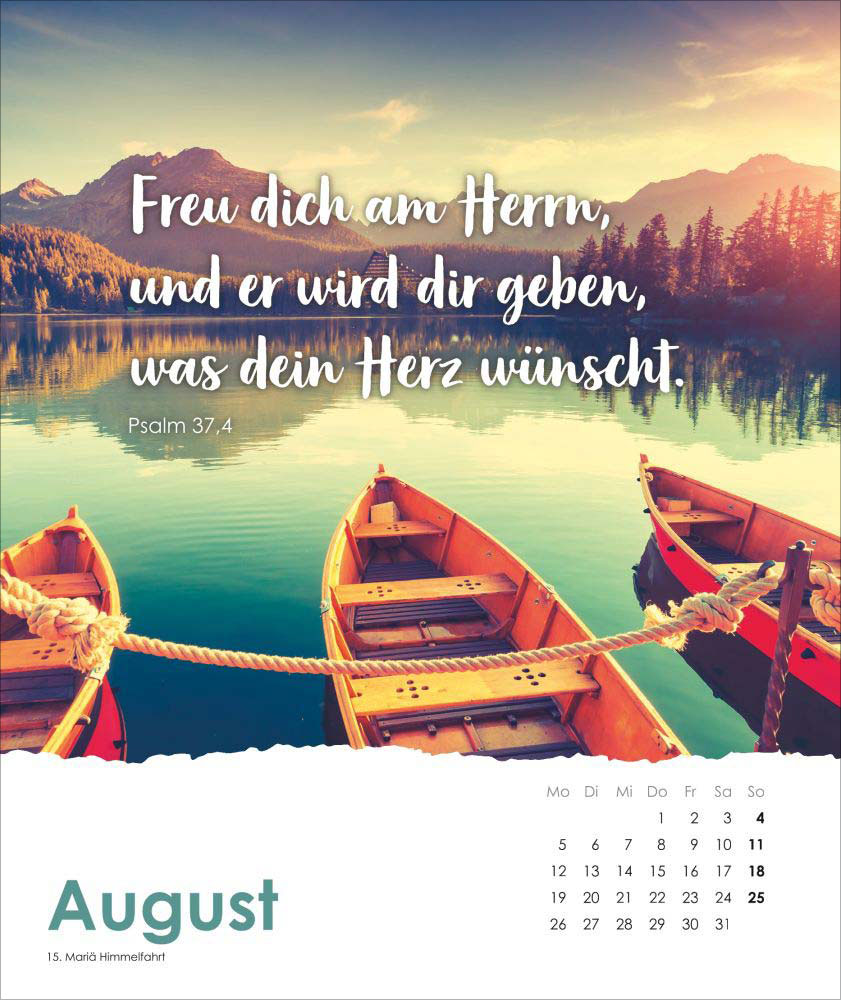 Lobe den Herrn, meine Seele 2024 - Postkartenkalender Lobe den Herrn, meine Seele 2024 - Postkartenkalender