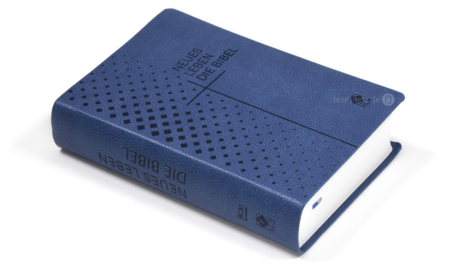 Neues Leben. Die Bibel - Taschenausgabe - Kunstleder blau