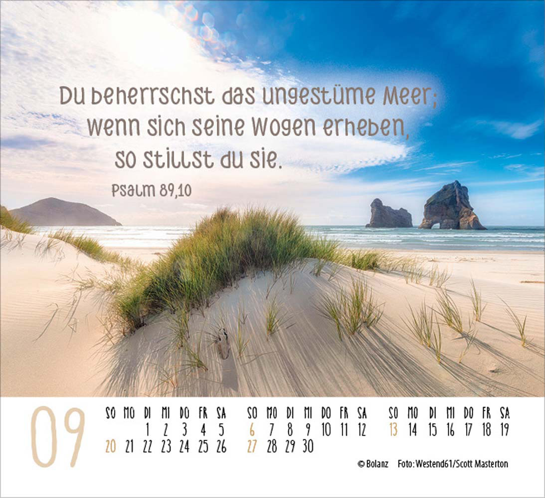 Zeit für Meer 2026 - Minikalender   