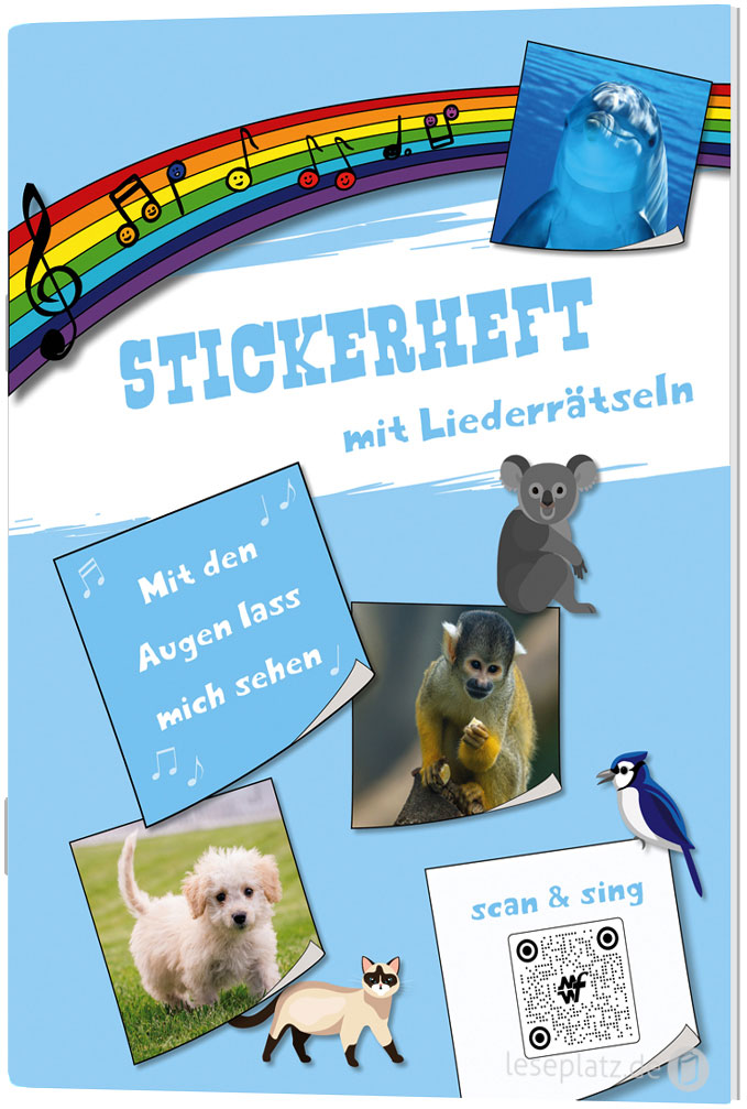 Stickerheft "Mit den Augen lass mich sehen"