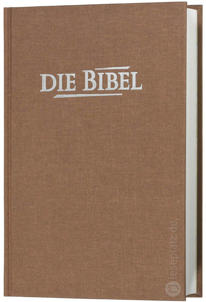 Elberfelder 2003 - Taschenausgabe / Hardcover Leinen sandbraun