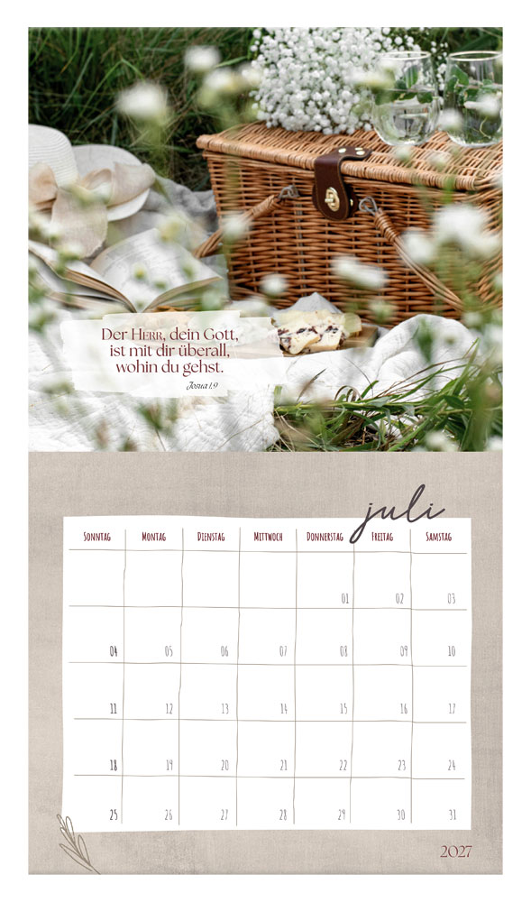 Ein kleines Stück Land 2027 - Wandkalender