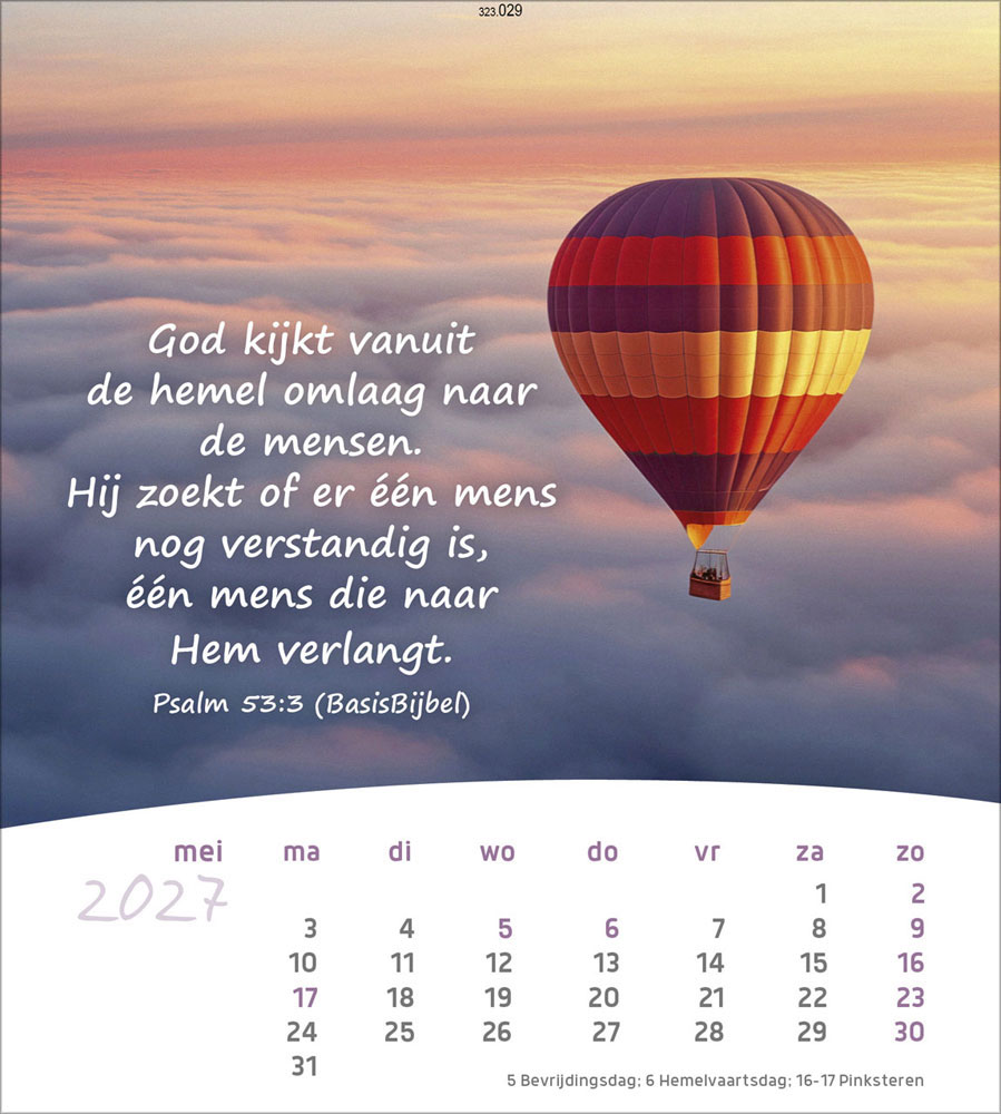 Leben für Dich 2027 - Verteilkalender (Niederländisch)