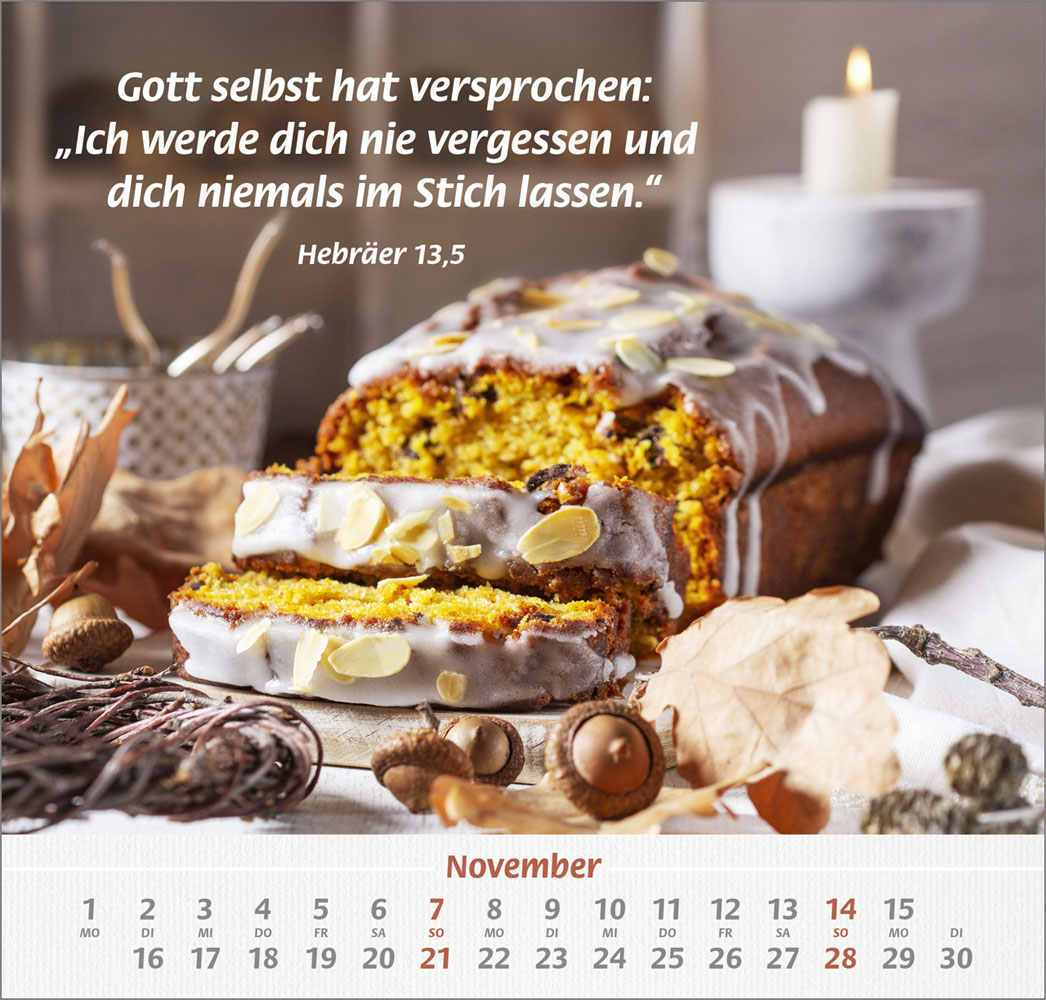 Denn du bist bei mir 2027 - Grossdruck-Kalender