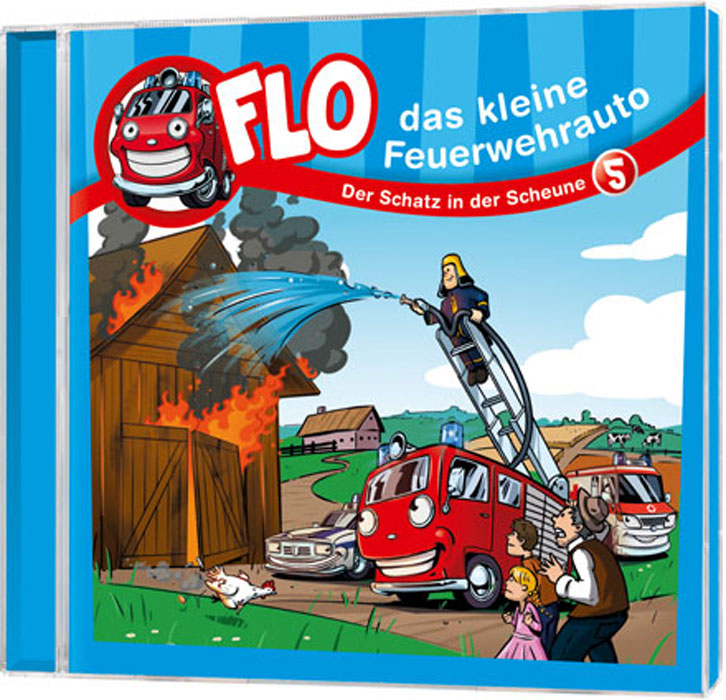 Flo - Das kleine Feuerwehrauto (5) - CD