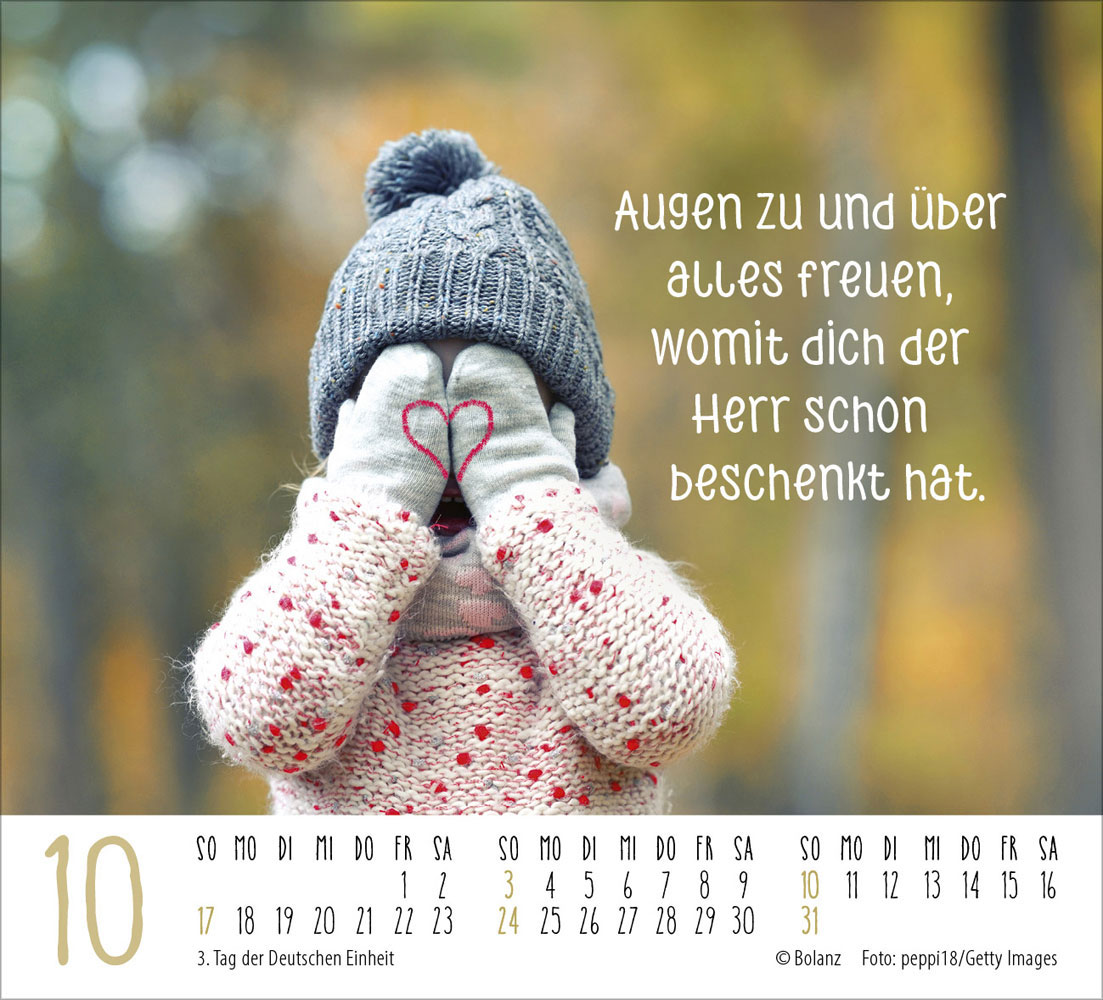 Danke 2027 - Minikalender