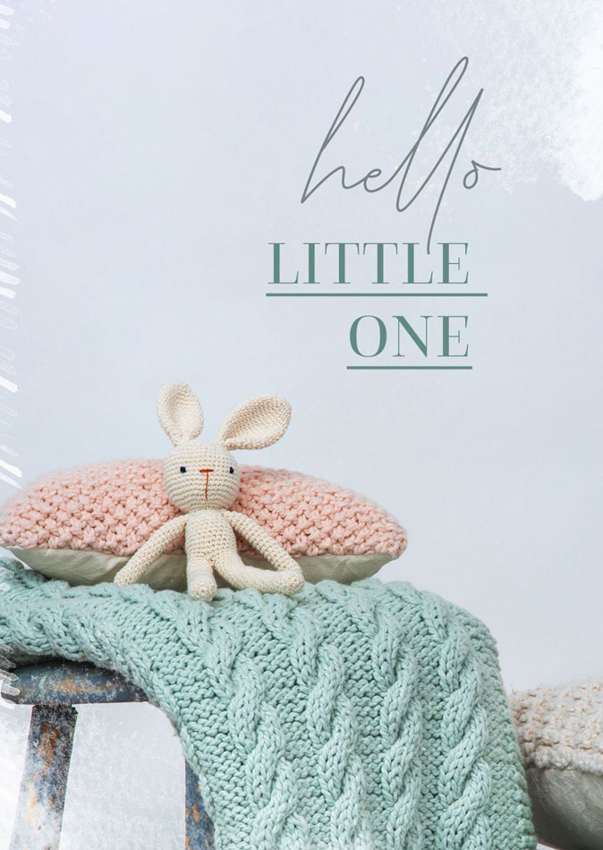 Faltkarte "Hello little one"