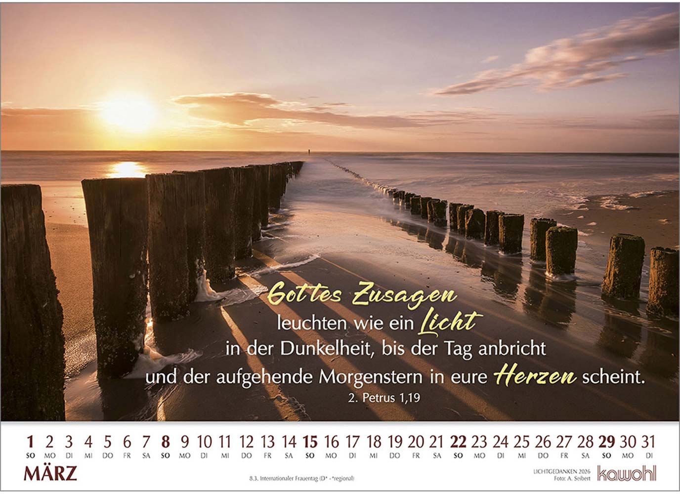 Lichtgedanken 2026 - Wandkalender Lichtgedanken 2026 - Wandkalender