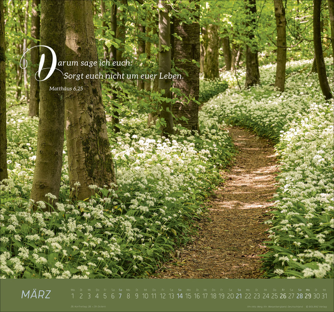 Ich bin der Weg 2027 - Wandkalender