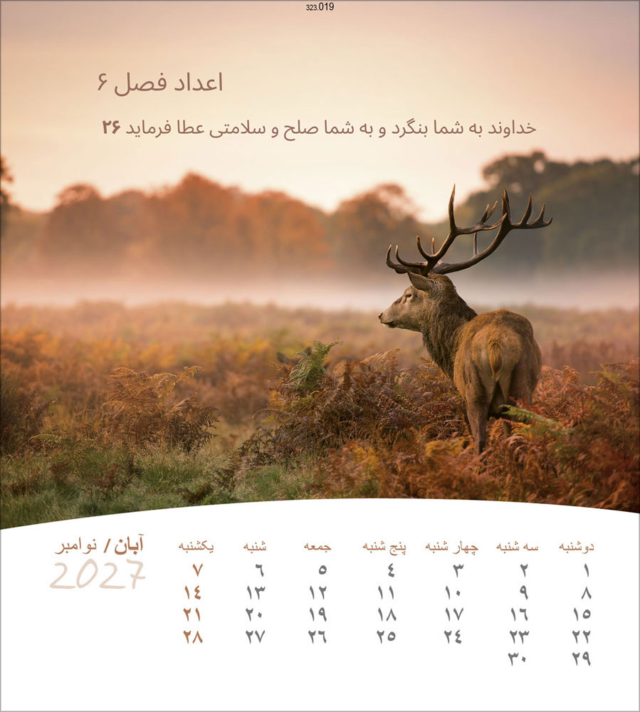 Leben für Dich 2027 - Verteilkalender (Persisch)