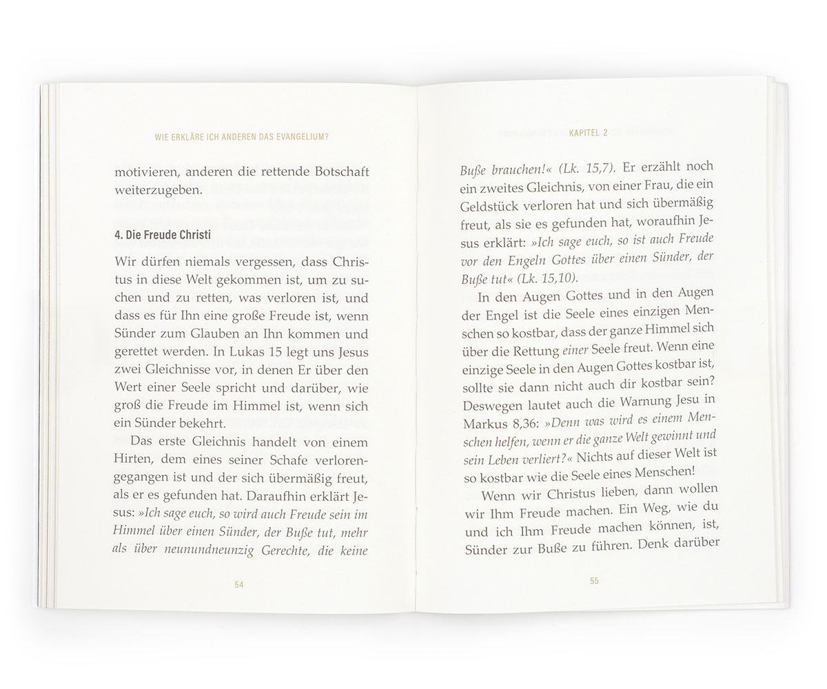 Wie erkläre ich anderen das Evangelium?