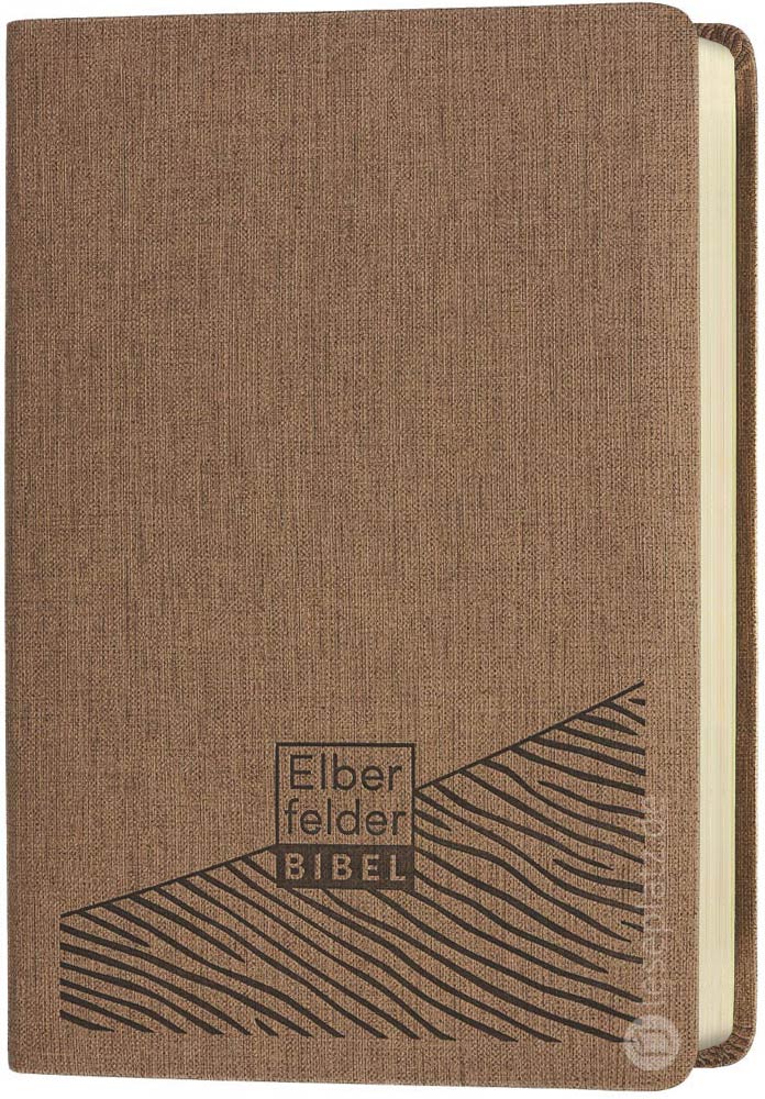 Elberfelder Bibel 2006 Standardausgabe - Kunstleder braun