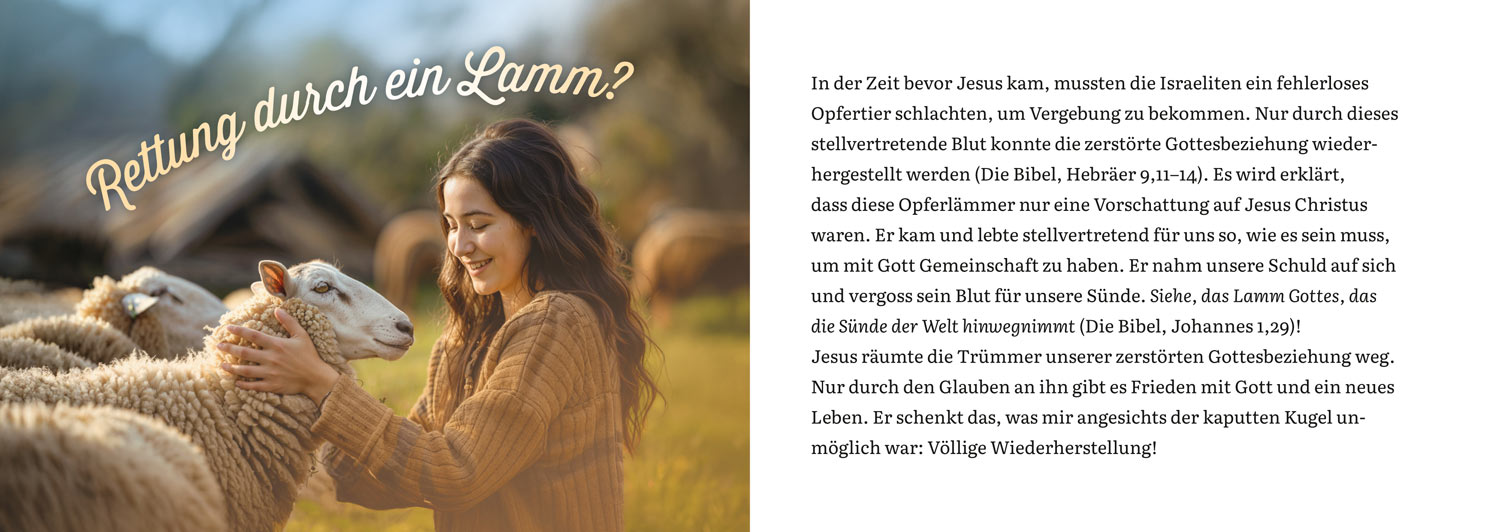 Die kaputte Weihnachtskugel - Verteilheft