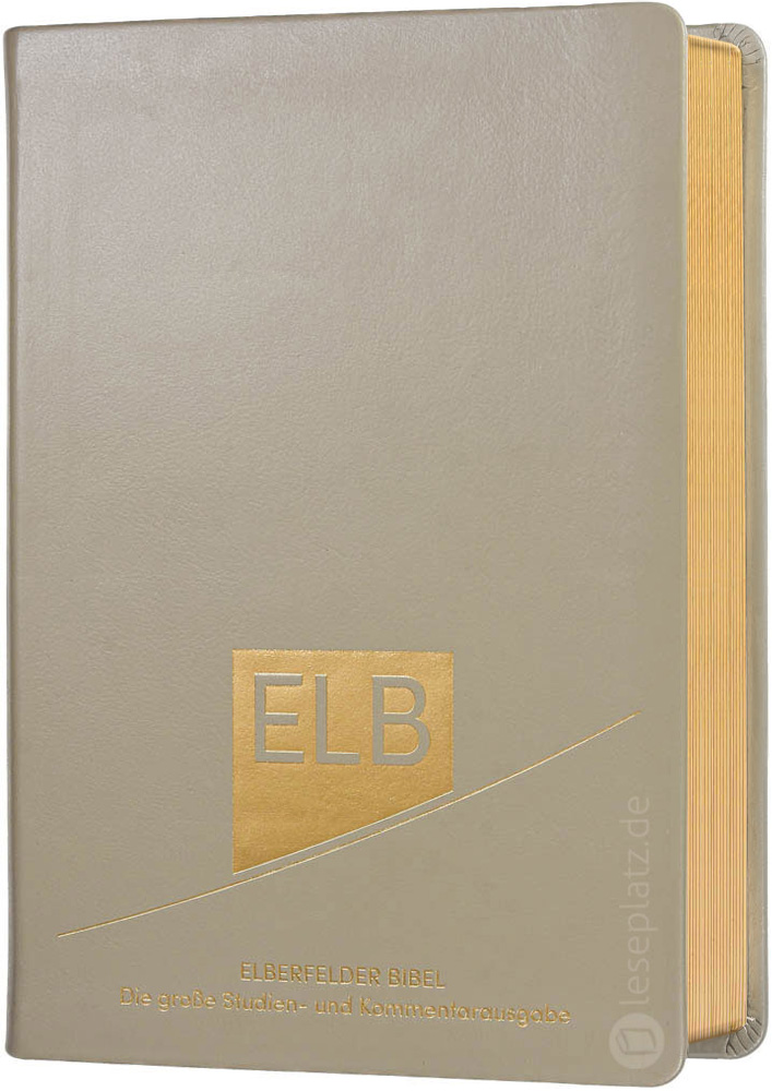 Elberfelder Bibel 2006 Studienausgabe - Leder/Goldschnitt Elberfelder Bibel 2006 Studienausgabe - Leder/Goldschnitt