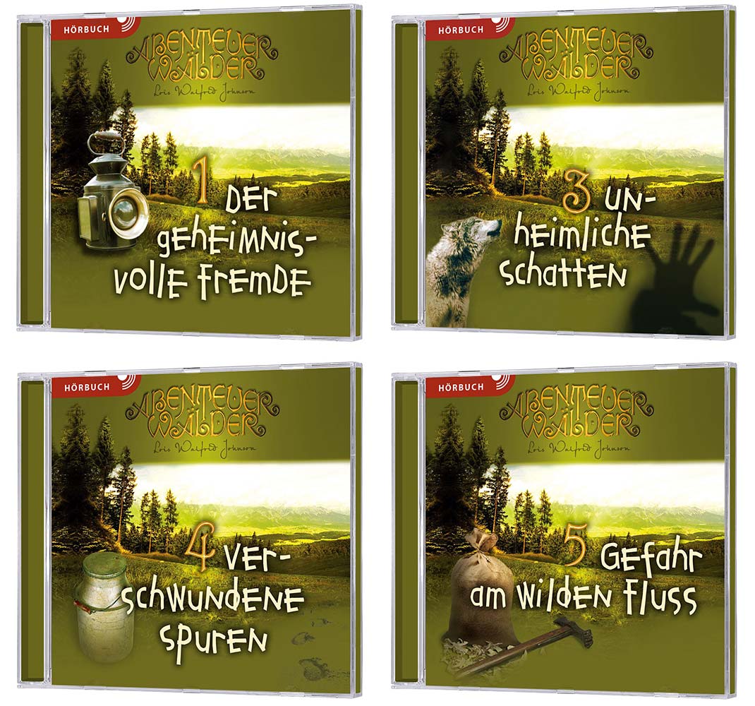 Hörbuch-Paket "Abenteuerwälder"