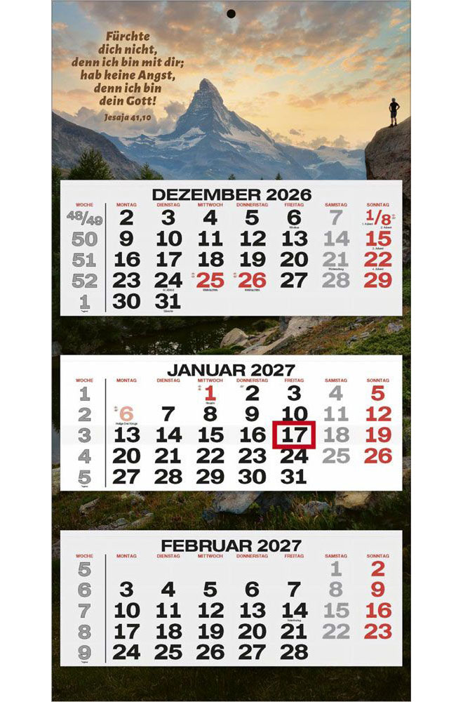 3-Monatsplaner Jahreslosung 2027