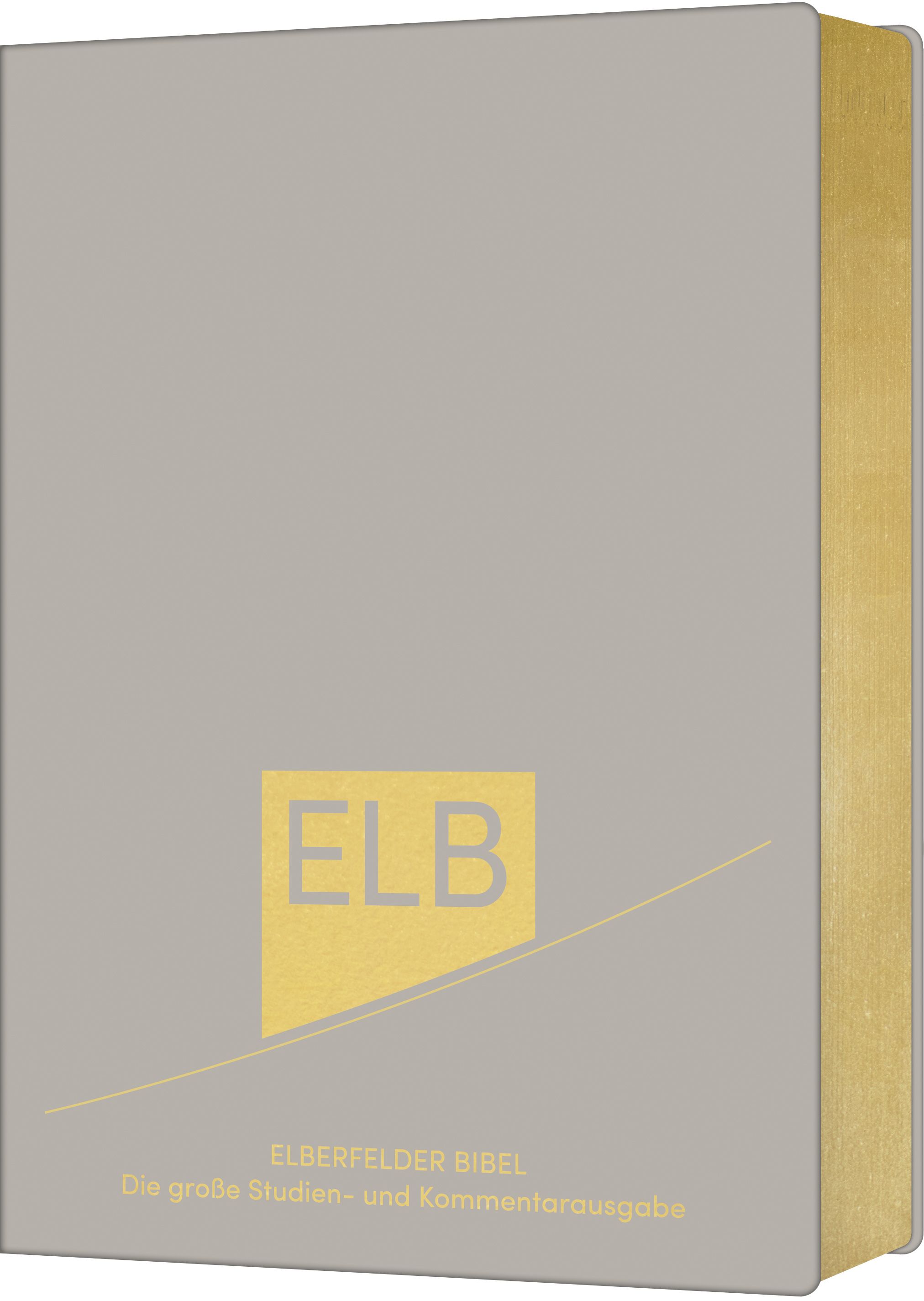 Elberfelder Bibel 2006 Studienbibel - Leder mit Goldschnitt