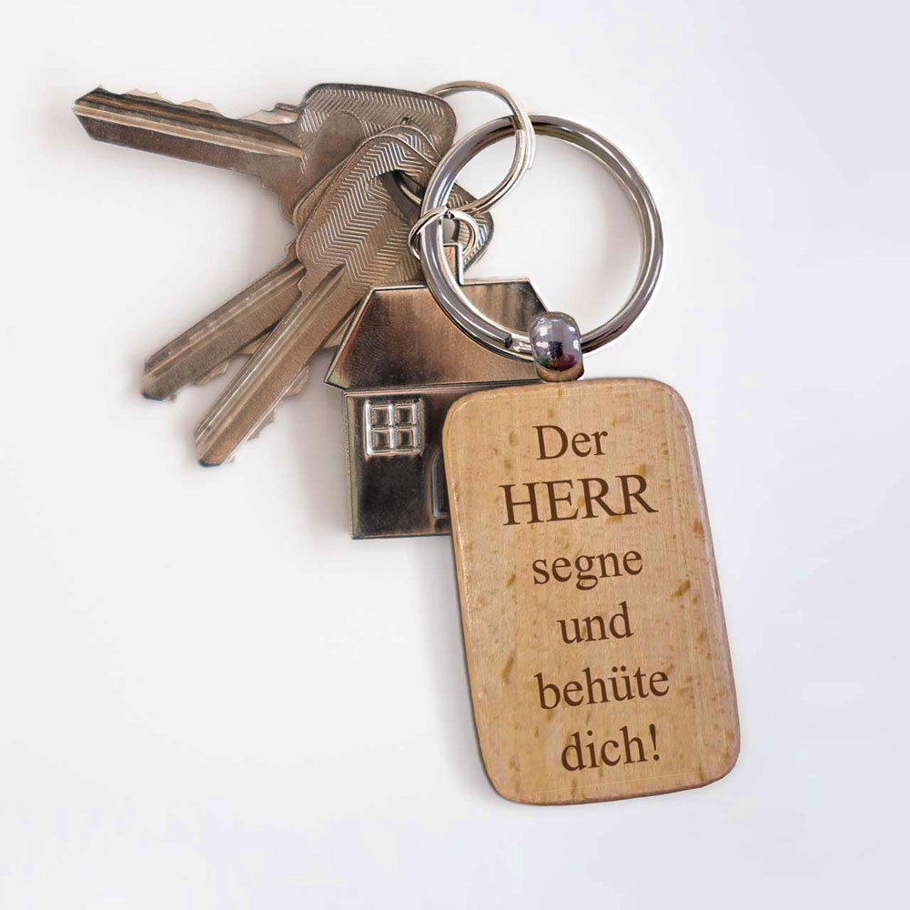 Schlüsselanhänger "Der HERR segne und behüte dich!"