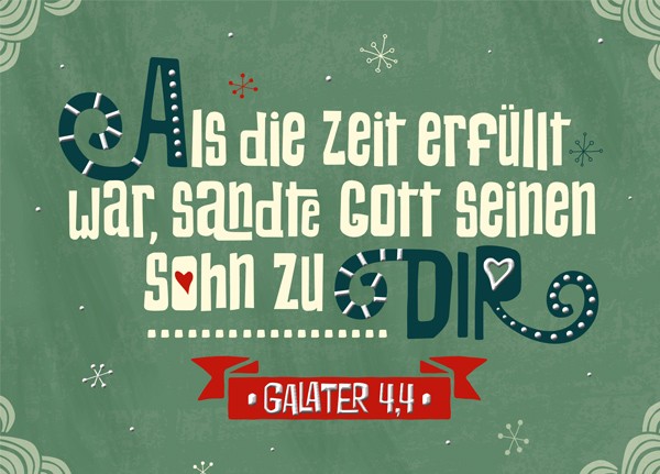 15-7055W Big Blessing Silber - Zeit erfüllt