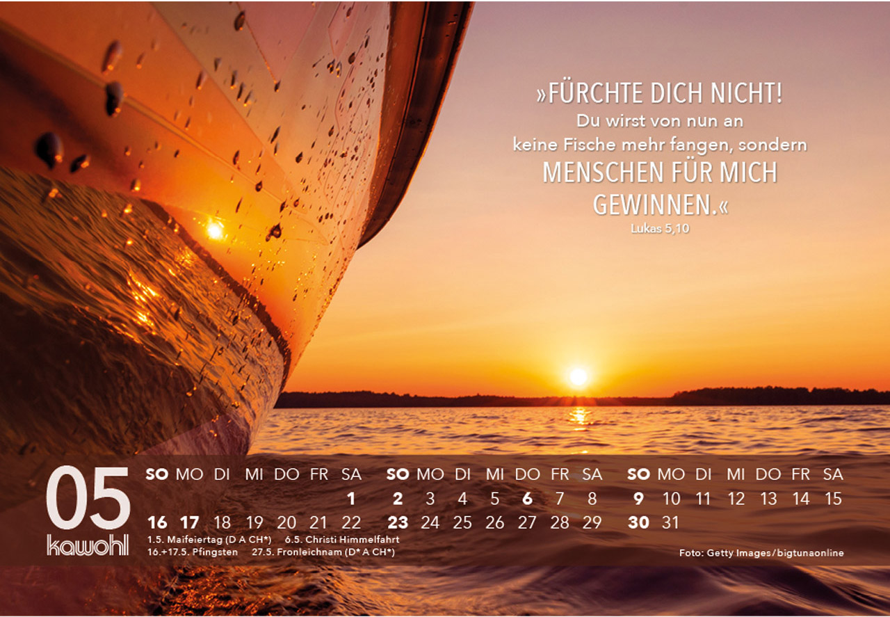 Jesus Zitate 2027 - Aufstellkalender