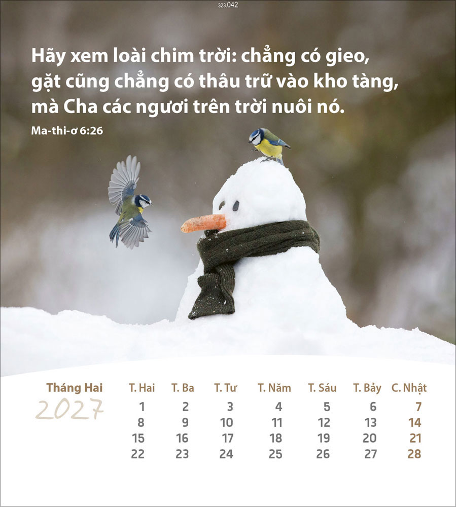 Leben für Dich 2027 - Verteilkalender (Vietnamesisch)