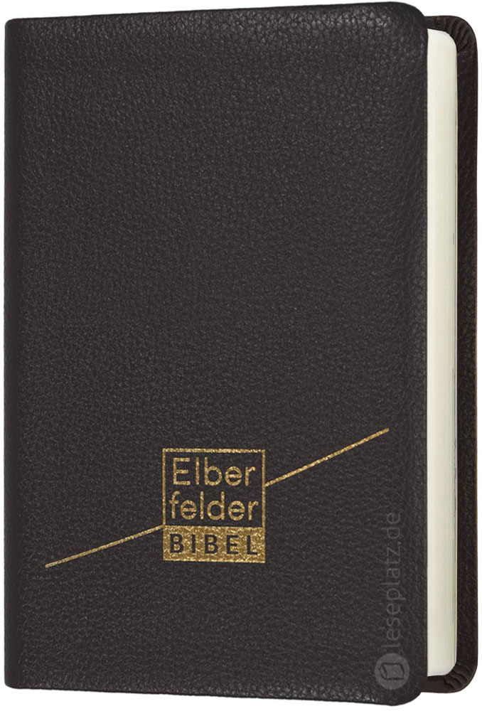 Elberfelder Bibel 2006 Taschenausgabe - Leder dunkelbraun