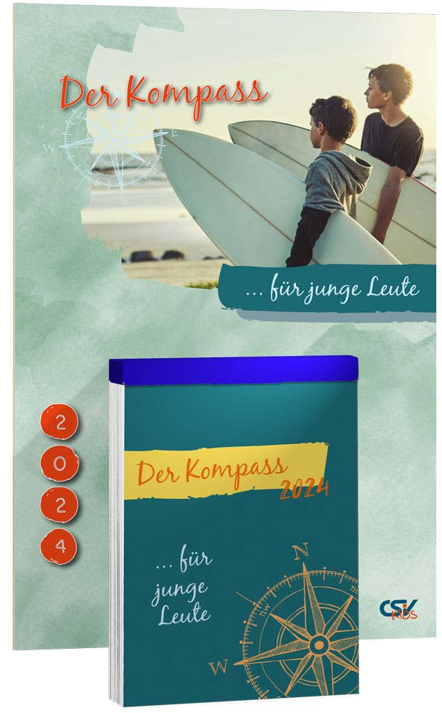 Der Kompass 2024 - Abreißkalender Der Kompass 2024 - Abreißkalender