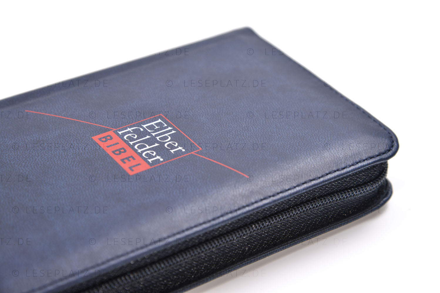 271225_02 Elberfelder Bibel 2006 Pocket Edition - Kunstleder dunkelblau, mit Reißverschluss