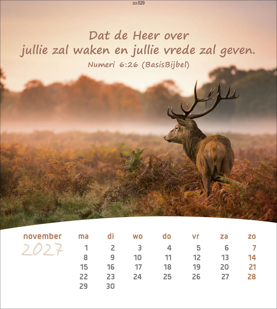 Leben für Dich 2027 - Verteilkalender (Niederländisch)