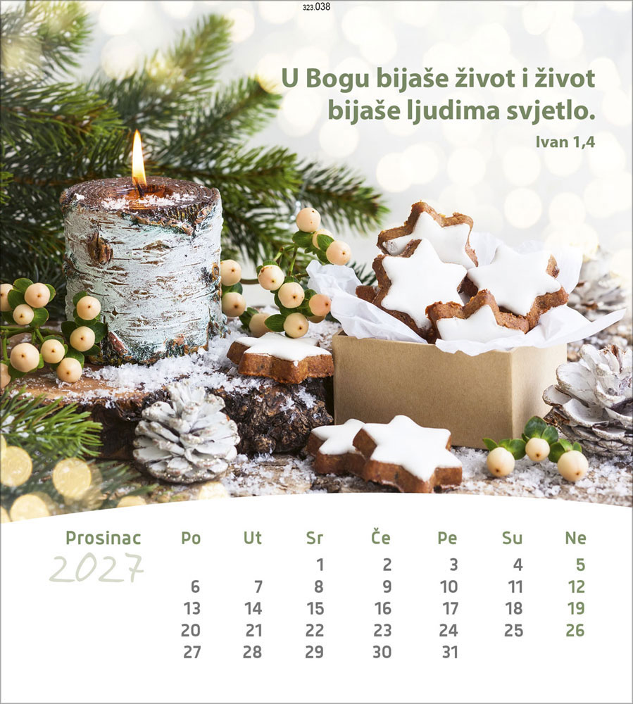 Leben für Dich 2027 - Verteilkalender (Kroatisch)