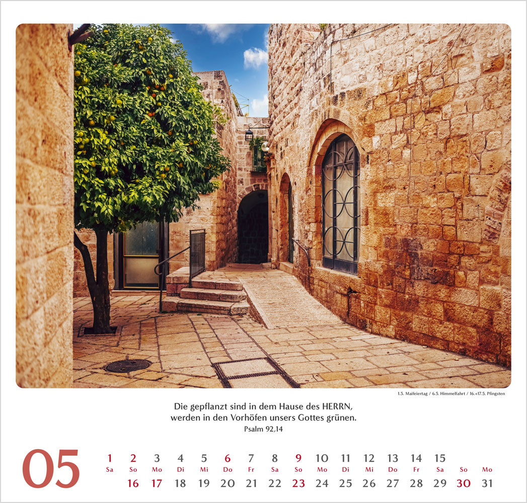 Geliebtes Israel 2027 - Wandkalender