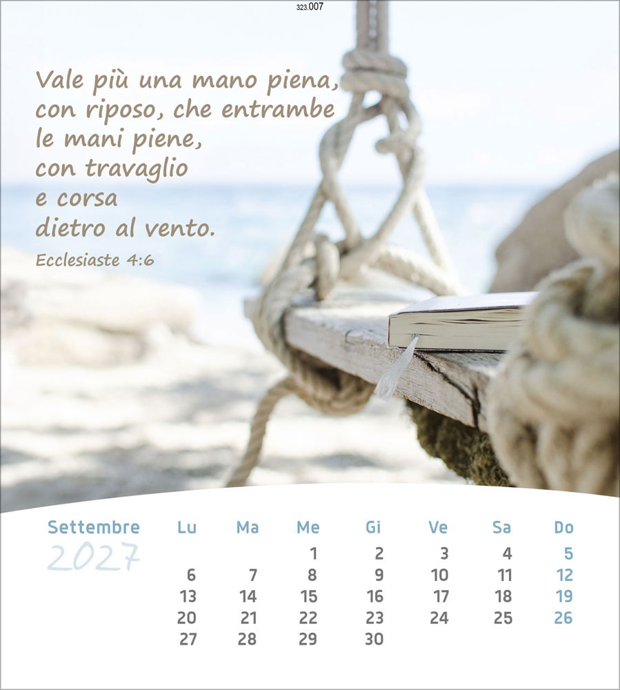 Leben für Dich 2027 - Verteilkalender (Italienisch)