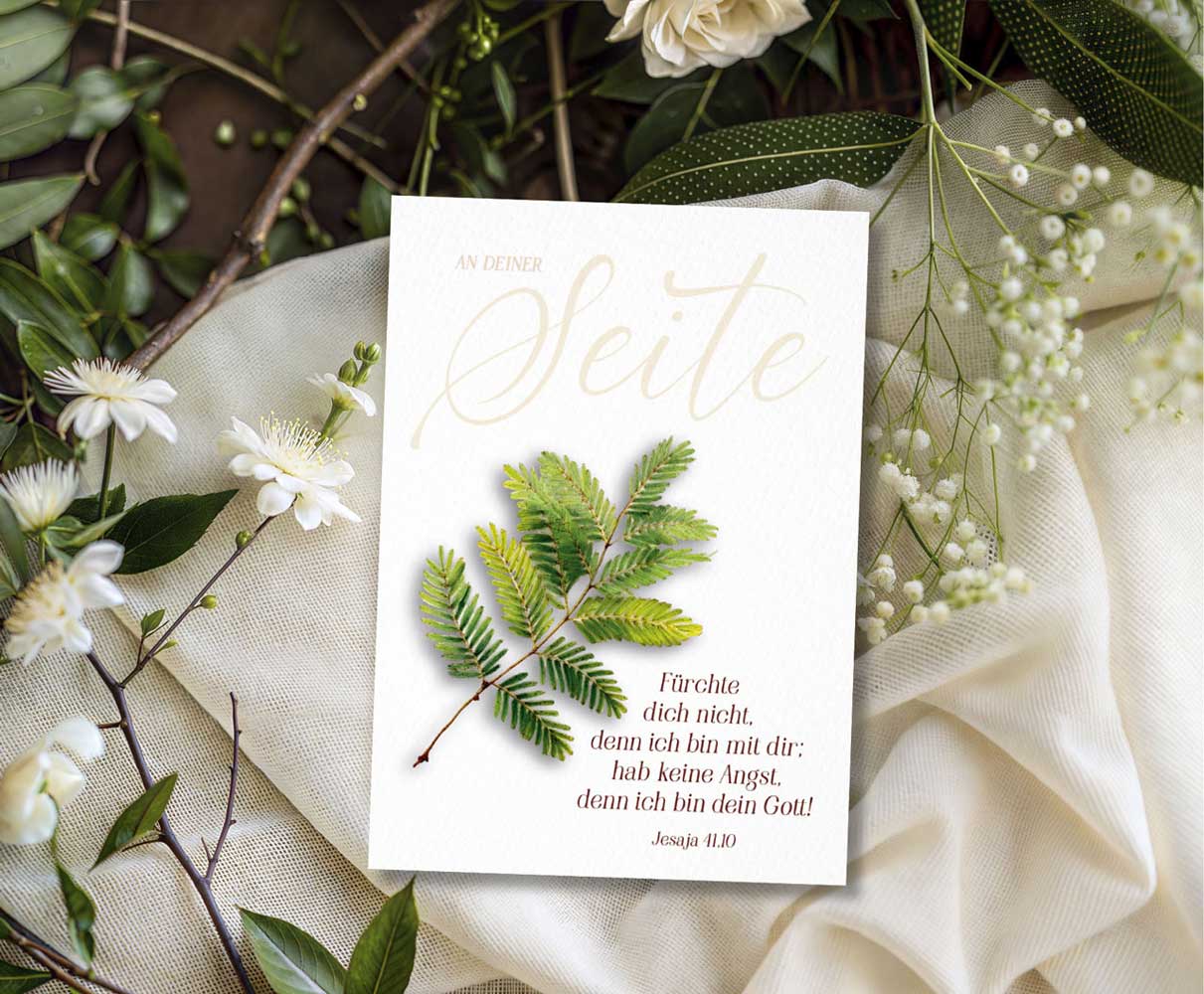 Postkarte "An Deiner Seite"