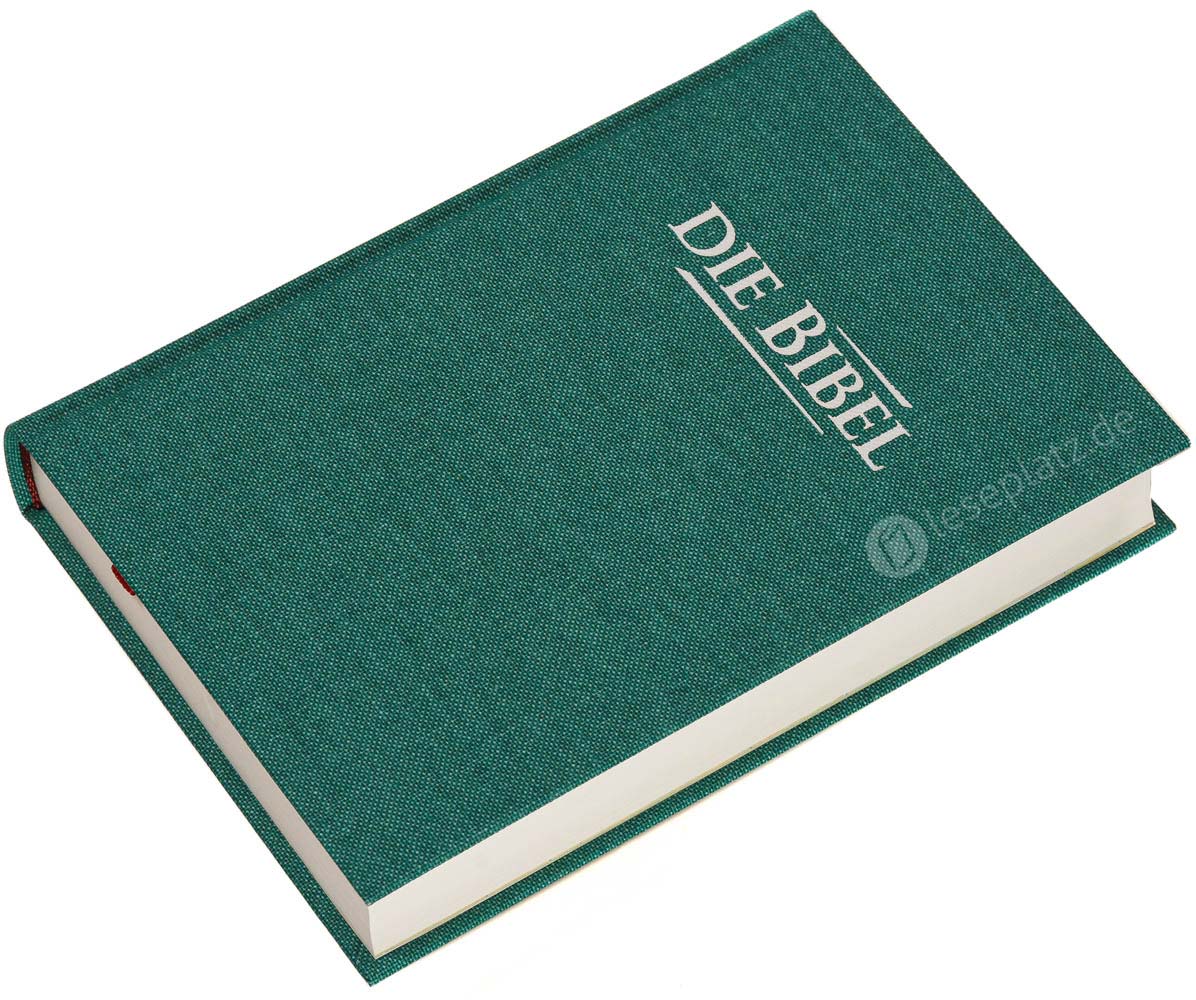 Elberfelder 2003 - Taschenausgabe / Hardcover Leinen petrol