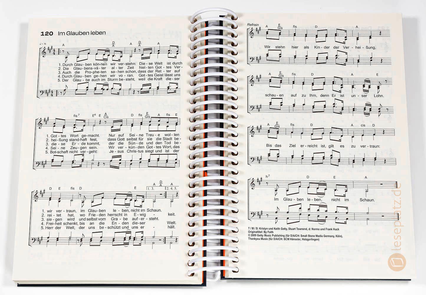 glorify - Großdruckausgabe Ringbuch