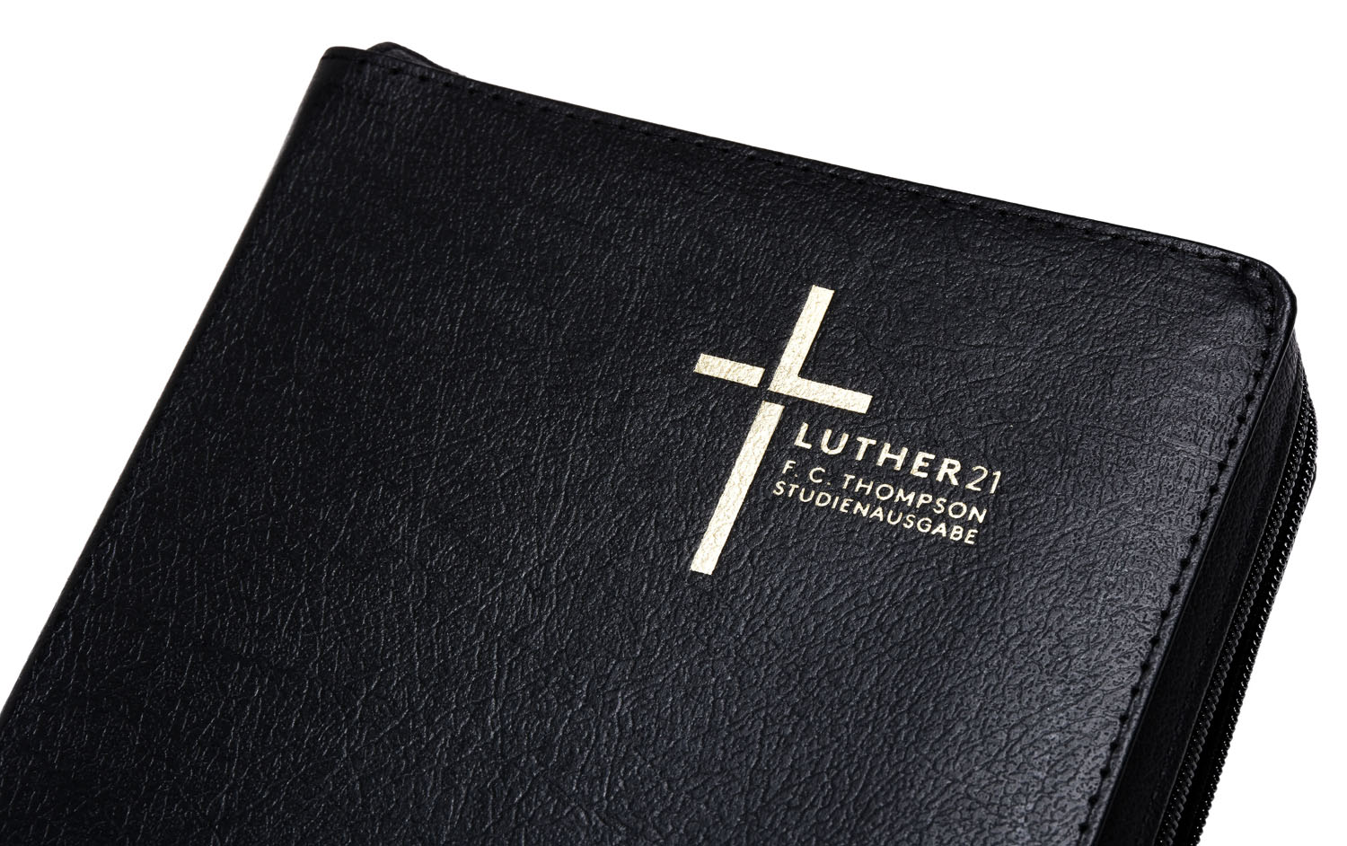 Luther21 - F.C.Thompson Studienausgabe - Standard - Lederfaserstoff schwarz