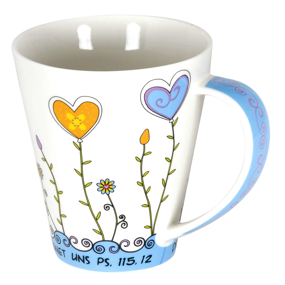 649530600-02 Keramiktasse "Herzen"