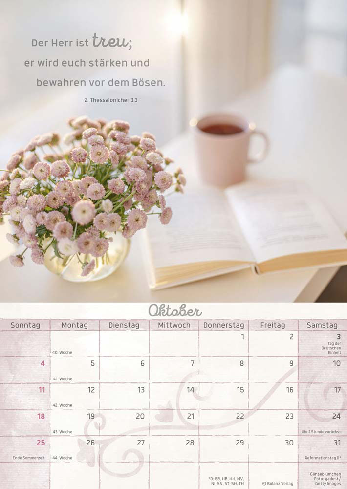 Momente der Freude 2026 - Wandkalender